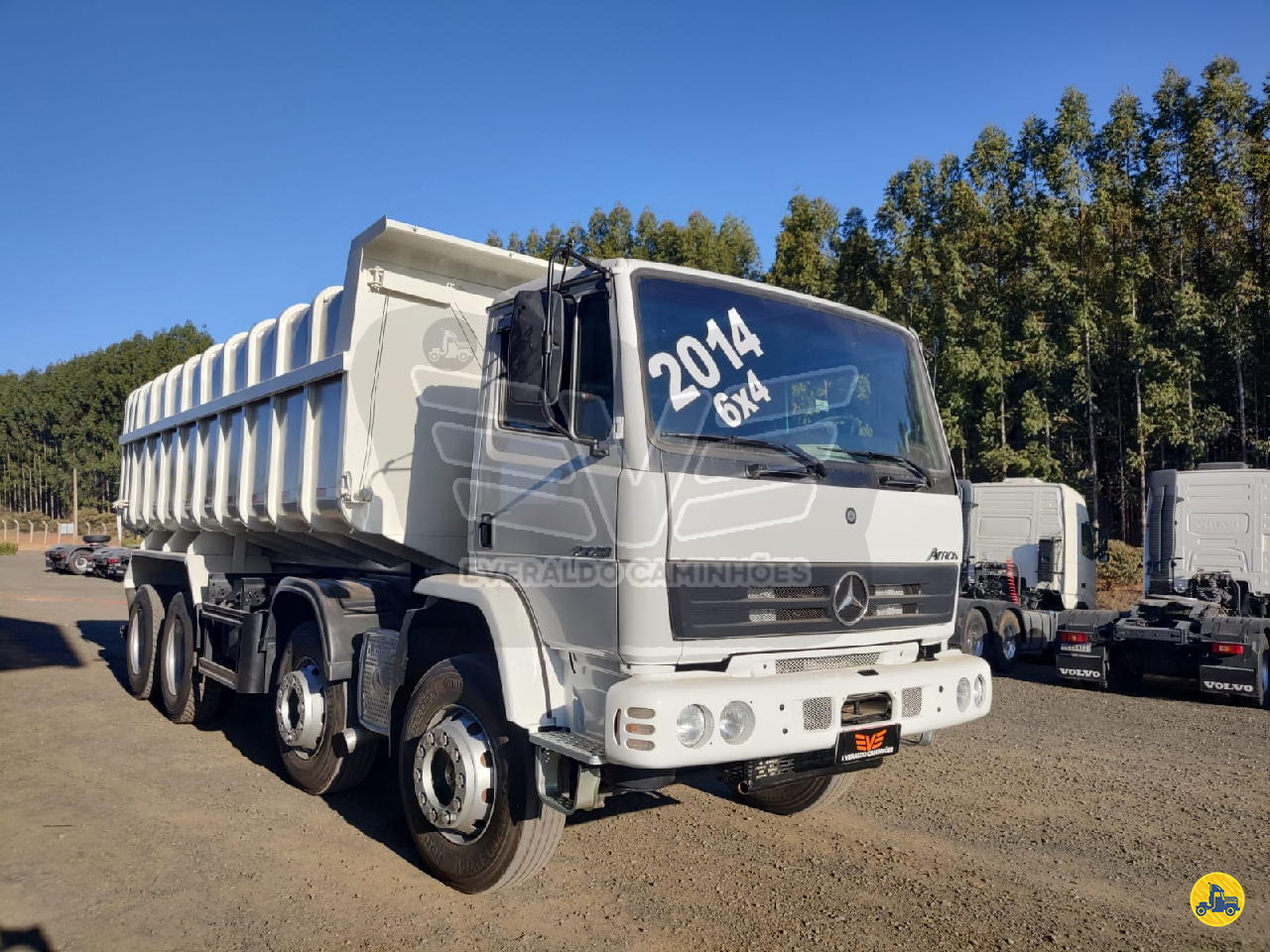 CAMINHAO MERCEDES-BENZ MB 2729 Caçamba Basculante Truck 6x4 Everaldo Caminhões MOGI GUACU SÃO PAULO SP
